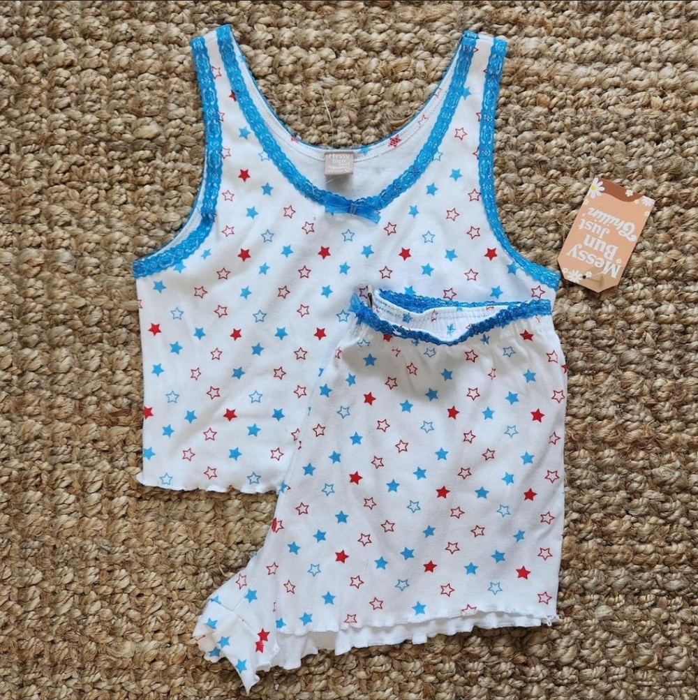 Star top and shorts set